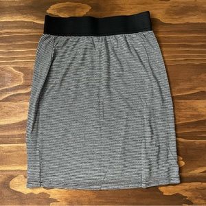 Striped AEO Mini Skirt